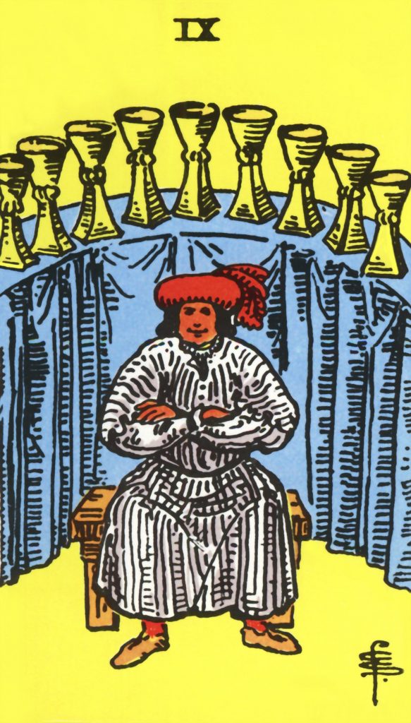 Nine of cups