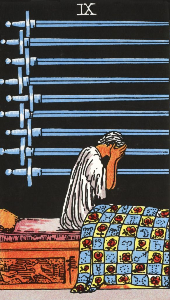 Nine of swords
