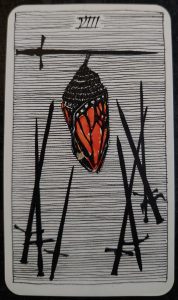 Eight of Swords, Wild Unknown tarot
